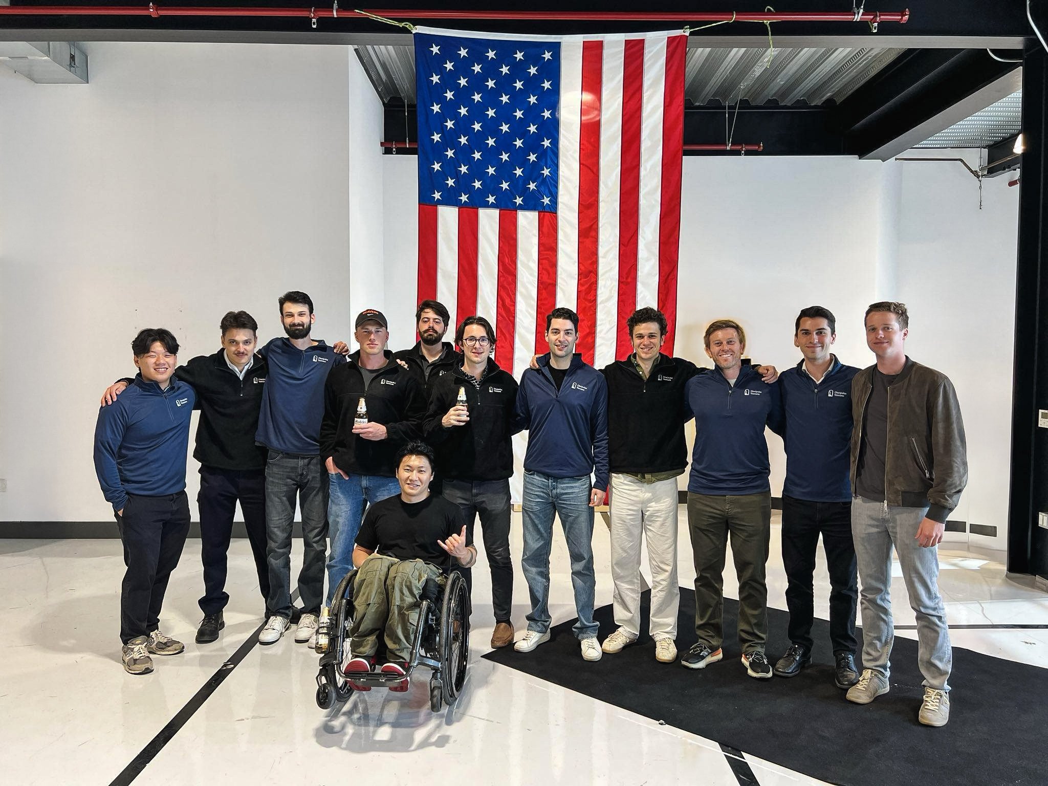 Cohort founders during a session
